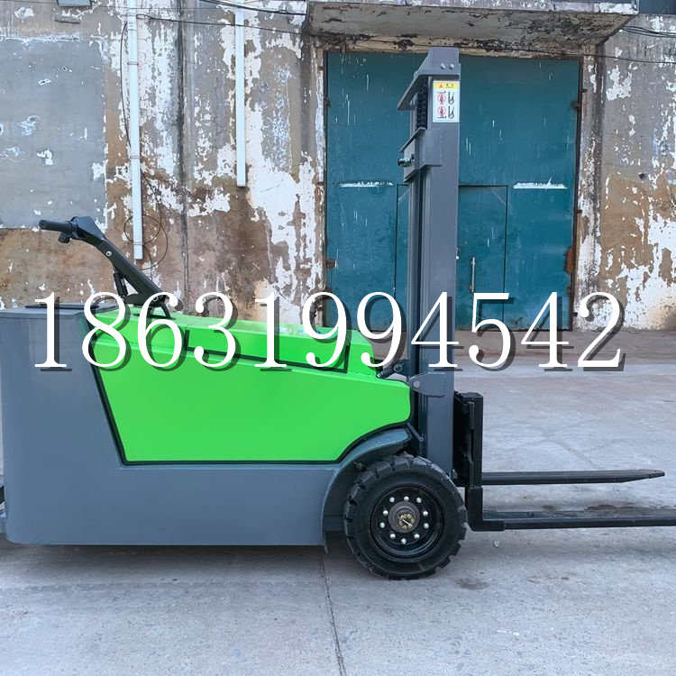 瓦房店市小型电动叉车1吨2吨步行站驾式电瓶堆高充电装卸车液压升降车铲车